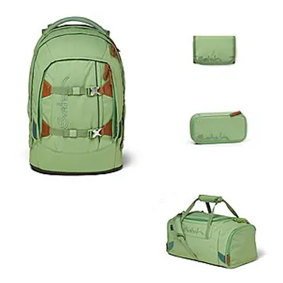 Satch Pack Jade Green 4tlg Schulrucksack-Set