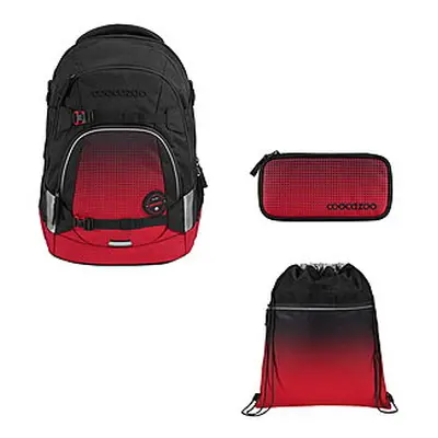 Coocazoo MATE Blazing Fire 3tlg Schulrucksack Set