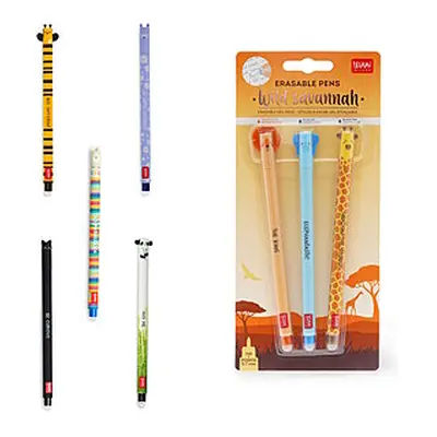 Legami radierbare Stifte Set 8 tlg. inklusive Wild