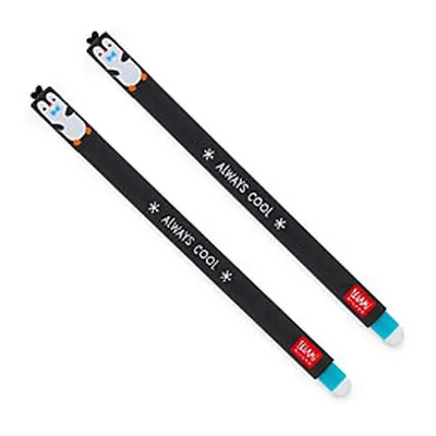 Legami löschbare Gel Stifte Pinguin 2er Set
