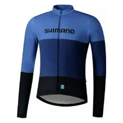 Trikot Shimano Vertex Printed Long Sleeves Jersey Herren L