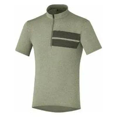 Trikot Shimano Pavement Jersey Herren Grün S