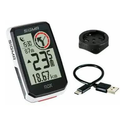 Fahrradcomputer Sigma ROX 2.0 GPS kabellos Weiß