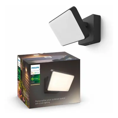 Philips Hue Flutlicht Welcome in Schwarz 30W 2600lm IP44