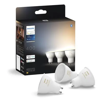 Philips Hue Bluetooth White Ambiance Lampe GU10 - Reflektor Par16 4,2W 400lm 3er Set