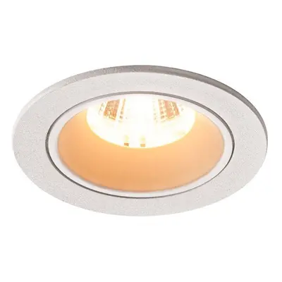 LED Einbaustrahler Numinos in Weiß 8,6W 720lm 2700K 55°