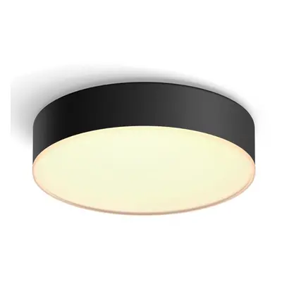 Philips Hue Bluetooth White Ambiance LED Deckenleuchte Enrave in Schwarz 9,6W 1220lm