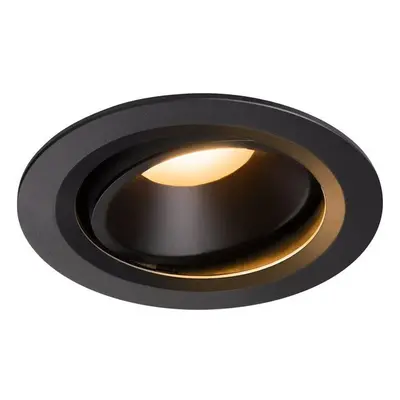 LED Einbaustrahler Numinos in Schwarz 25,41W 2150lm 2700K 20° kardanisch