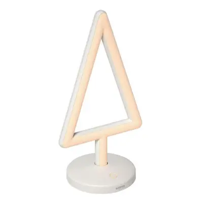 LED Akku Tischleuchte Triangle in Weiß 2,6W 100lm