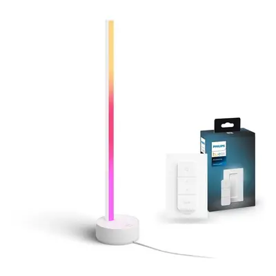 Philips Hue Bluetooth Gradient Tischleuchte Signe in Weiß 12W 1040lm inkl. Dimmschalter