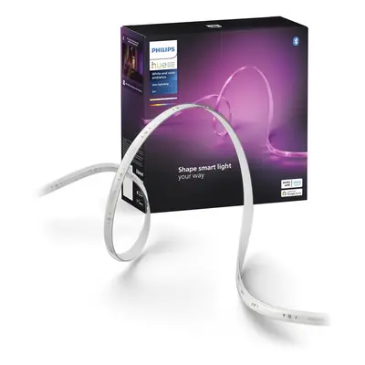 Philips Hue Bluetooth White & Color Ambiance Lightstrip Essential in Weiß 5000mm