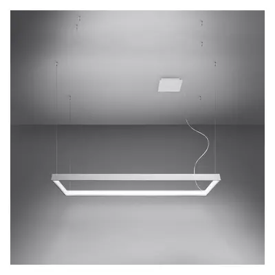 Famlights | LED Pendelleuchte Thora in Weiß 50W 5757lm 400x1300mm 4000K