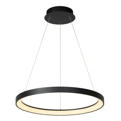 LED Pendelleuchte Vidal in Schwarz und Weiß 48W 2987lm