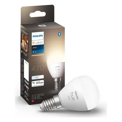 Philips Hue Bluetooth White LED E14 Tropfen - P45 5,7W 470lm Einerpack