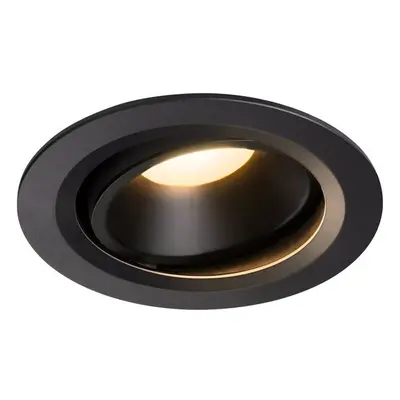 LED Einbaustrahler Numinos in Schwarz 25,41W 2150lm 3000K 40° kardanisch