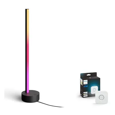 Philips Hue Bluetooth Gradient Tischleuchte Signe in Schwarz 12W 1040lm inkl. Bridge