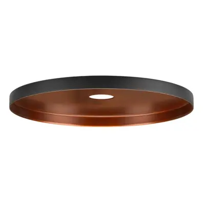 Mix&Match Lampenschirm Lalu Plate 22 in Schwarz-matt und Bronze-matt