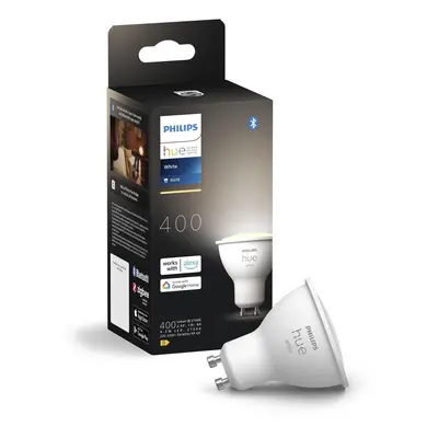 Philips Hue Bluetooth White Lampe GU10 in Weiß 4,2W 400lm 1er Set