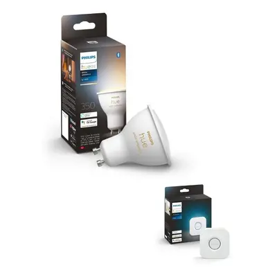 Philips Hue Bluetooth White Ambiance LED GU10 5W 350lm Einerpack inkl. Bridge