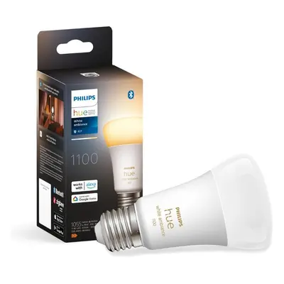 Philips Hue Bluetooth White Ambiance LED E27 Birne - A60 8W 1100lm Einerpack