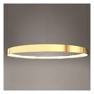 Famlights | LED Pendelleuchte Ria in Gold-glänzend 50W 5520lm