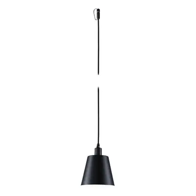 LED Plug & Shine Pendelleuchte Kofia in Anthrazit 2W 160lm E14 IP44