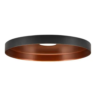 Mix&Match Lampenschirm Lalu Plate 15 in Schwarz-matt und Bronze-matt