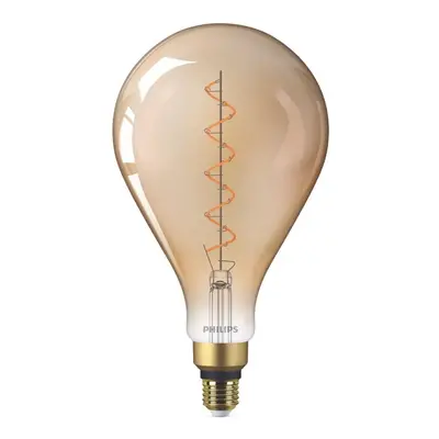 Philips Vintage LED Filament Lampe ersetzt 25W E27 Birne - A160 5W 300lm 1800K Einerpack