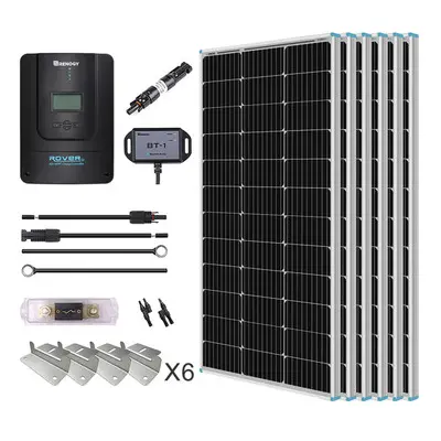 Dealer-600W 12V/24V Premium Solaranlage mit 60A MPPT Laderegler für Wohnmobile/Haus/Garten