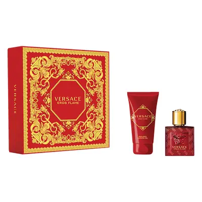 Versace Eros Flame Set = EdP Nat. Spray 30 ml + Shower Gel 50 ml