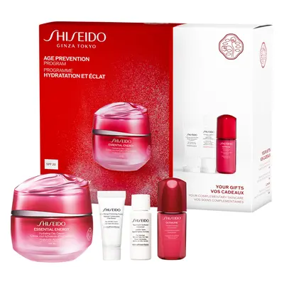 Shiseido Essential Energy Hydrating Set = Ess.Energy Hydra. Cream 50ml + Clarifying Clean. Foam 