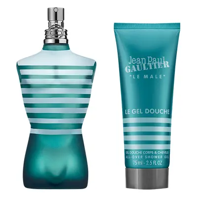 Jean Paul Gaultier Le Male Set = EdT Nat. Spray 75 ml + Le Gel Douche 75 ml