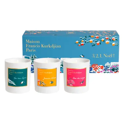 Maison Francis Kurkdjian Trio Candle Set 2023 = 3 x 75 g