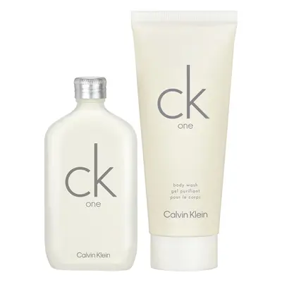 Calvin Klein CK One Set = EdT Nat. Spray 50 ml + Body Wash 100 ml