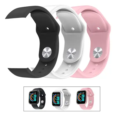 Smartwatch Y68, wasserdicht, Herzfrequenz-Tracker, Fitness-Armband