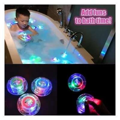 Baby Kinder Badezimmer LED Licht Spielzeug Farbwechsel Kinder Badespielzeug Geschenk Green