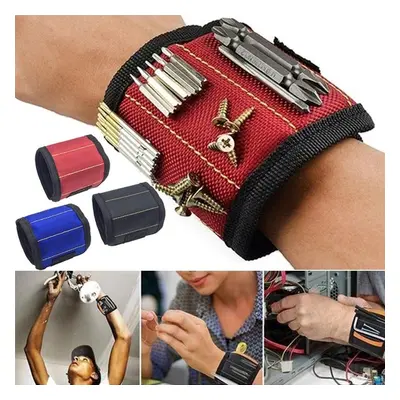 Magnetisches Armband, tragbare Werkzeugtasche, Elektriker-Handgelenk, Werkzeuggürtel, Schrauben,