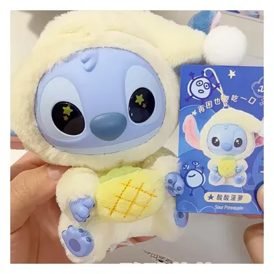 Original Miniso Disney Stitch Iss Etwas vor dem Schlafengehen Serie Vinyl Blind Box Tasche Anhän