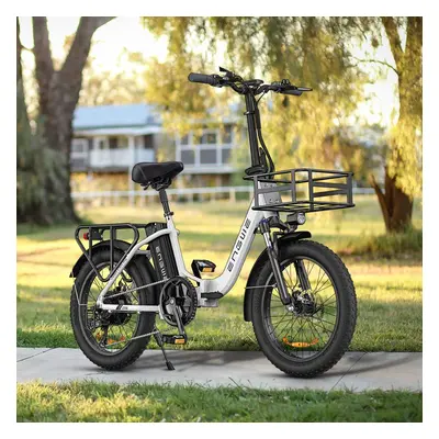 Engwe L20 SE 250W 20 Zoll E-bike Elektrofahrrad 36V 15,6Ah Akku E-klapprad Weiß