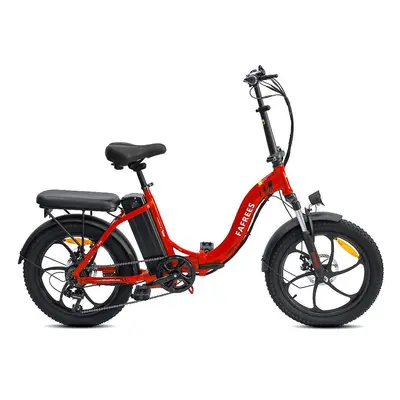 Fafrees F20 250W 20" klapprad e-bike Step-Through Elektrofahrrad 16AH-Red