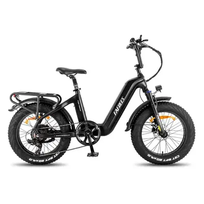 Fafrees F20 Master 500W 20" Fat Bike Kohlefaser-Elektrofahrrad 22,5Ah Samsung Akku-Black