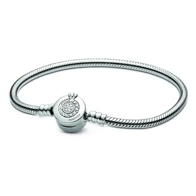 Pandora Schlangenkette Sterlingsilber Armband 19 cm