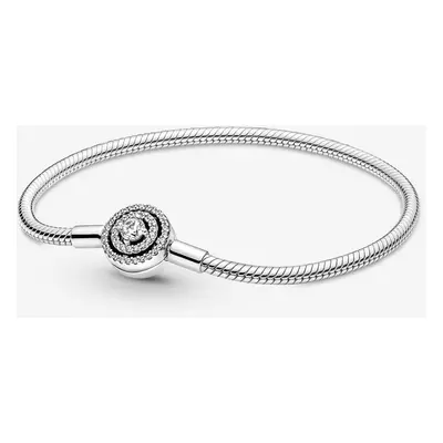 Pandora Moments 590038C01-20 Halo Snake Chain Bracelet 20 cm