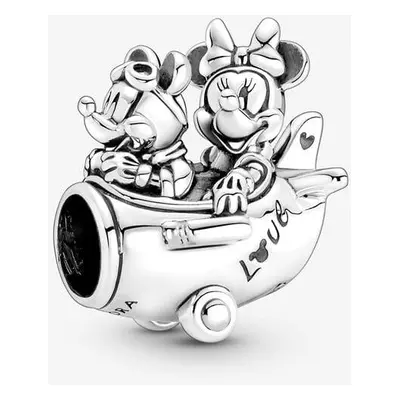 Disney Mickey Mouse & Minnie Mouse Airplane Charm