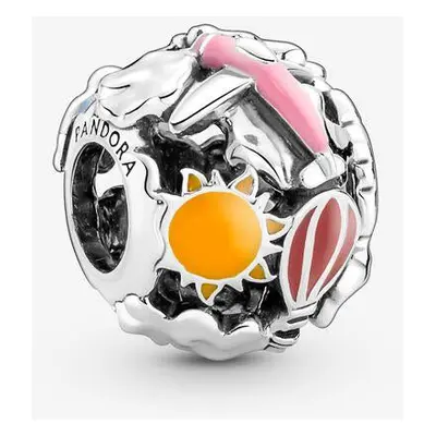 Pandora Fly Away Rainbow Sky & Travel Charm