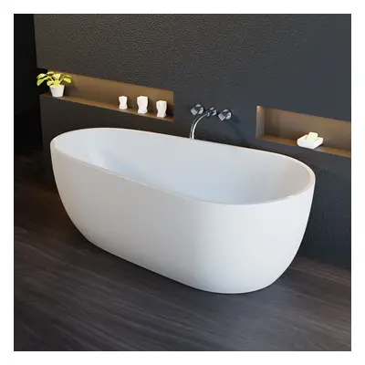 TroniTechnik Freistehende Badewanne Acrylwanne DIA