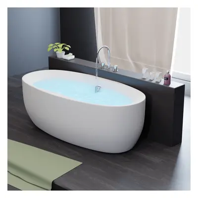 TroniTechnik Freistehende Badewanne Acrylwanne DOKOS