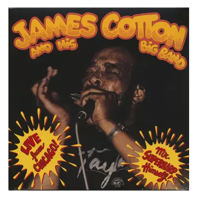 James Cotton And His Big Band - Live From Chicago! - Mr. Superharp Himself!(LP)