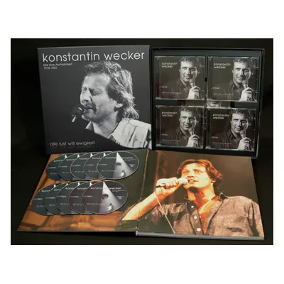 Konstantin Wecker - Live-Aufnahmen (10-CD Deluxe Box Set)