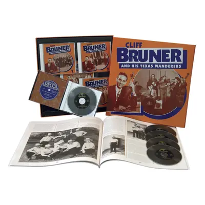 Cliff Bruner - & His Texas Wanderers (5-CD Deluxe Box Set)